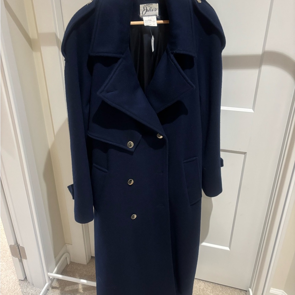 Joules Women's Navy Trench Coat